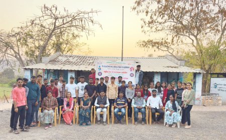 श्रमसंस्कार शिबिरातून महाविद्यालयीन विद्यार्थ्यांना सामजिक कामांचा शिकवण