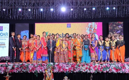 पोदार इंटरनॅशनल प्रशालेचे वार्षिक स्नेहसंमेलन उत्साहात संपन्न