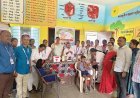 प्राथमिक आरोग्य केंद्र करंजविहिरेअंतर्गत जपानी इंसेफलाईटीस (मेंदूज्वर) लसीचे लसीकरण