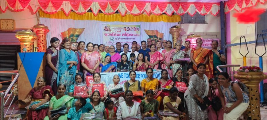 महिला दिनाच्या निमित्ताने आर्थिक दृष्ट्या दुर्बल विधवा महिलांचा सन्मान