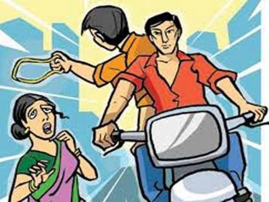 महिलेच्या गळ्यातील मंगळसूत्र हिसकावणाऱ्या चोरट्याला पोलिसांनी केले जेरबंद