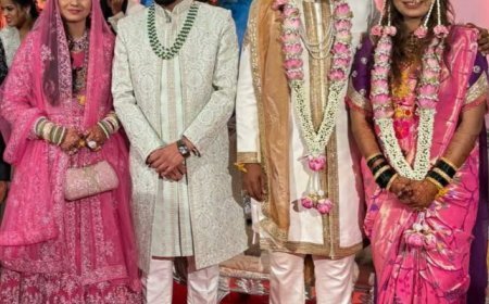 धर्मापेक्षा माणुसकी झाली मोठी; एकाच कार्यालयात दोन धर्मातील जोडप्यांचा विवाह आणि स्वागत सोहळा