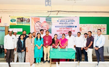 राष्ट्रवादी काँग्रेसच्या वतीने रुग्णांची मोफत आरोग्य तपासणी शिबीर संपन्न