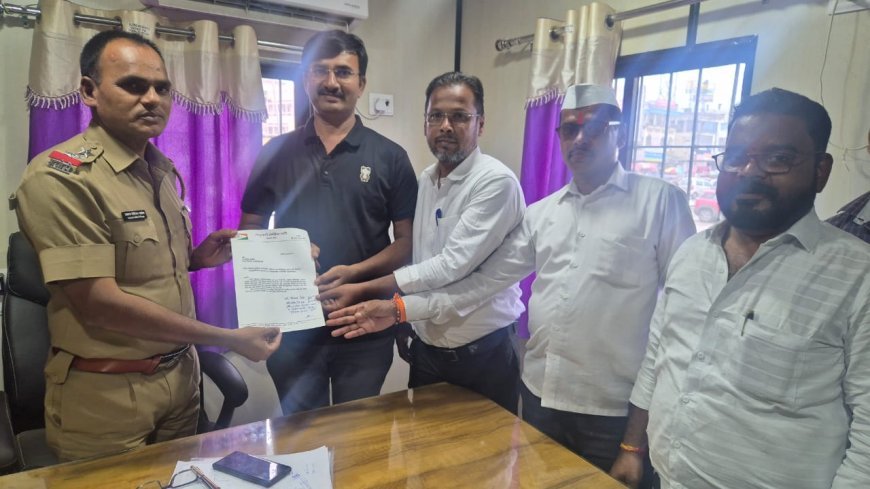 चाकण - आंबेठाण मार्गावरील अवजड वाहतूक बिरदवडी ते पुणे नाशिक महामार्ग वळवण्याची मागणी