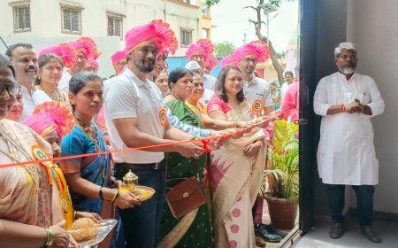 मोई जिल्हा परिषद शाळेला वर्गखोल्यांचे अल्ट्रा कार्पोरेट कंपनीकडून लोकार्पण