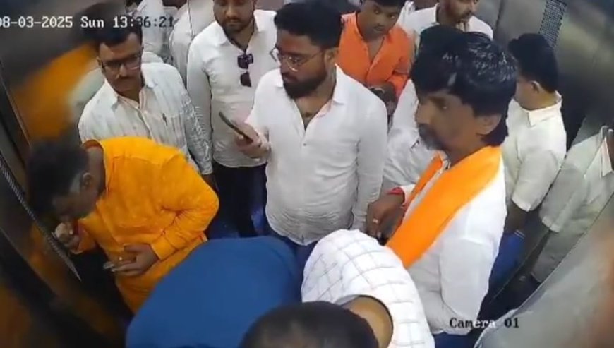 मनोज जरांगे पाटील अपघातातून थोडक्यात बचावले... हॉस्पिटलमधील लिफ्ट कोसळली