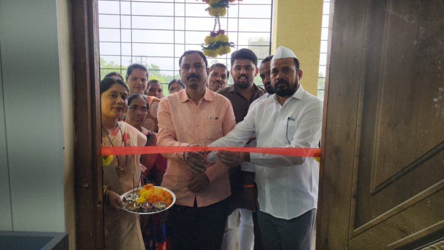 आंबेठाण शाळेत आयडील लॅबचे उपमुख्यमंत्रांच्या हस्ते ऑनलाइन उद्घाटन