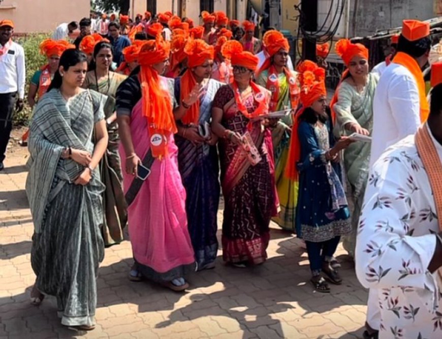 चाकणच्या विकासासाठी कटिबद्ध -  शिवसेनेच्या नगराध्यक्ष पदाच्या उमेदवार मनीषा गोरे