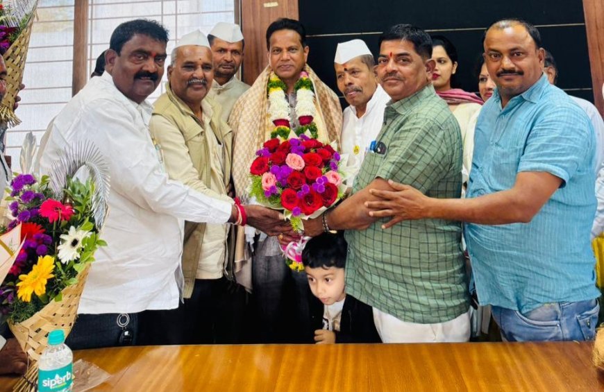 खेड तालुका कृषी उत्पन्न बाजार समितीचे कर्मचारी श्यामराव बारणे यांचा सेवापूर्ती सोहळा संपन्न