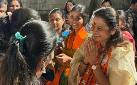 कुरुळी - आळंदी जिल्हा परिषद गटात महिला सक्षमीकरण आणि गावविकासावर भर - विनया मुंगसे