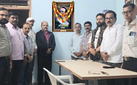 अजितदादांना खेड तालुका पत्रकार संघाने वाहिली भावपूर्ण श्रद्धांजली