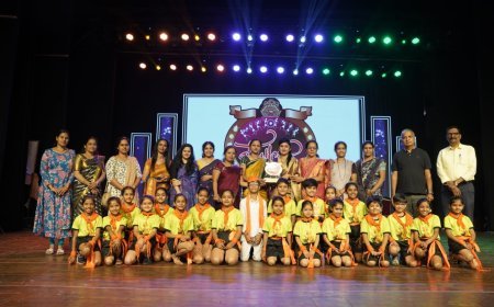 राज्यस्तरीय नृत्यस्पर्धेत खेडच्या शेठ केशरचंद पारख प्राथमिक विद्यालयाचा प्रथम क्रमांक