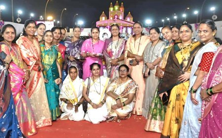 मुंबई उद्योग नगरीत भामा खोऱ्याच्या नागरिकांनी जपला वारकरी संप्रदायाचा विचार