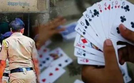 धाडसी कारवाई! जुगार अड्ड्यावर पोलिसांचा छापा; चार जणांना बेड्या