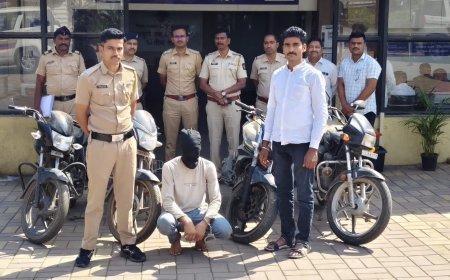 पोलिसांची सर्जिकल स्ट्राईक; चोरट्याला अटक, घरफोडीसह दुचाकी चोरीचा गुन्हा उघडकीस