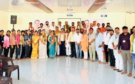 चाकणला भाजपचे पंडित दीनदयाल उपाध्याय निवासी शिबिर उत्साहात