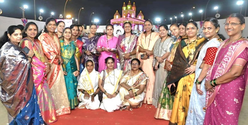 मुंबई उद्योग नगरीत भामा खोऱ्याच्या नागरिकांनी जपला वारकरी संप्रदायाचा विचार