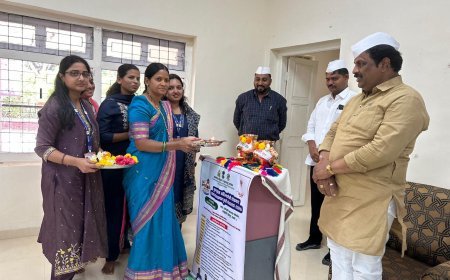 भामा/भिमाचे जल 'गोदा ते नर्मदा' जलयात्रेसाठी रवाना - आमदार बाबाजी काळेंच्या हस्ते कलश पूजन