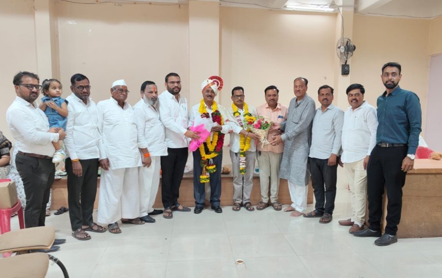 राजकीय | संतोषनगर सहकारी सोसायटीच्या अध्यक्षपदी कैलास पारधी बिनविरोध;उपाध्यक्षपदी काळूराम पवार