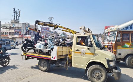 चाकण शहरातील P1-P2 टोईंग व्हॅनला अखेर कायमचा रामराम;चाकणकरांच्या रेट्याला यश