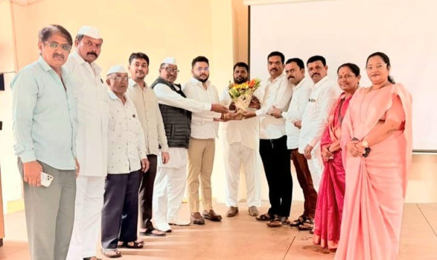 चाकण विकास सोसायटीच्या अध्यक्षपदी दत्तात्रय गोरे यांची निवड