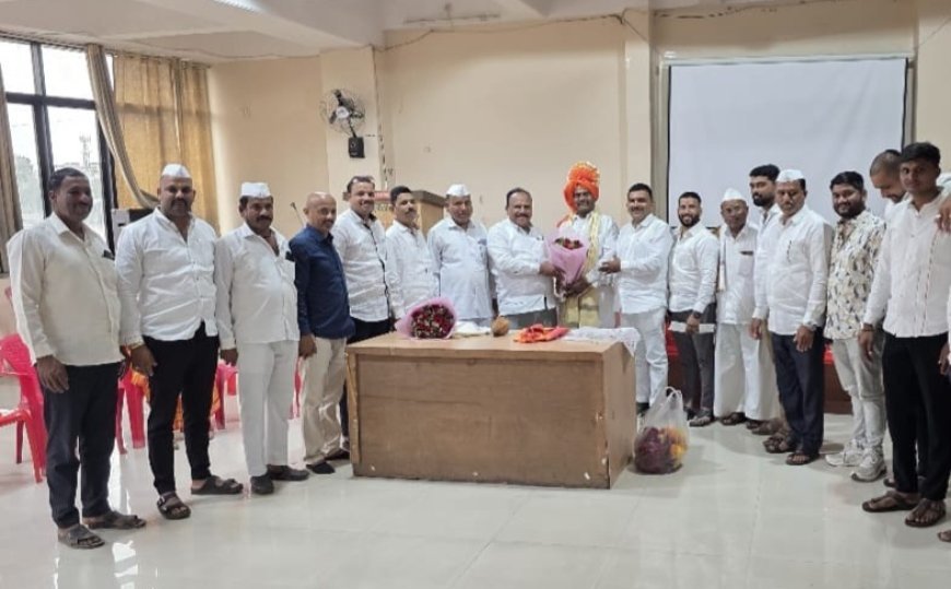 शिंदेगाव विकास सोसायटीच्या चेअरमनपदी दत्तात्रय टेमगिरे यांची बिनविरोध निवड