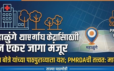 महाळुंगे येथे प्राथमिक आरोग्य केंद्रासाठी दोन एकर जागा मंजूर