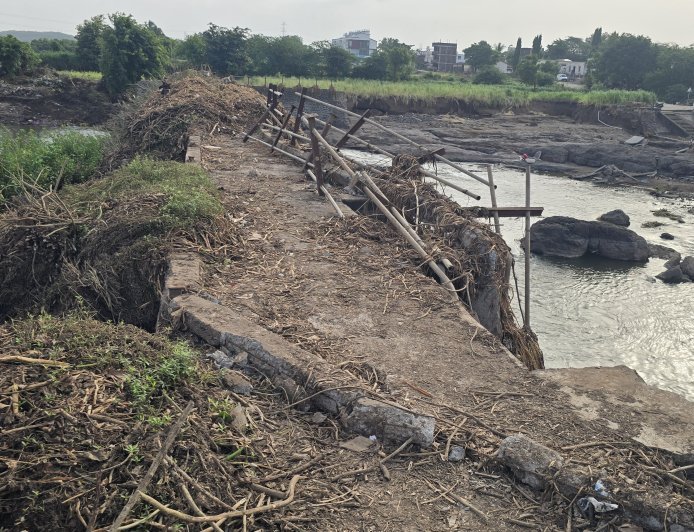 खेडमध्ये जलसंपदा विभागाचा दशक्रिया विधी