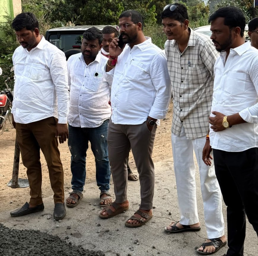 कुरकुंडी फाट्यावरील अपघातानंतर अखेर स्पीड ब्रेकर बसवले;धोकादायक झाडे हटवली